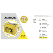 MOTOBATT MBTX9U 12V AGM Battery
