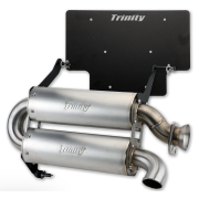 POLARIS XPEDITION DUAL MUFFLER EXHAUST - QUIET SLIP ON