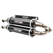 TRINITY RACING RZR TURBO/S EXHAUST - SLIP ON